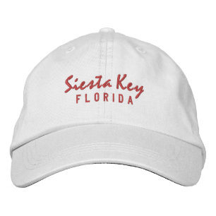 Brodée Siesta Key Florida Casquette de baseball brodé