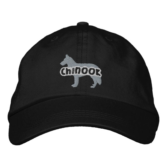 Brodée Silhouette Chinook Casquette brodé (Devant)