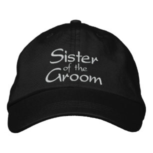 Brodée Soeur du Mariage brodé de la chambre Casquette