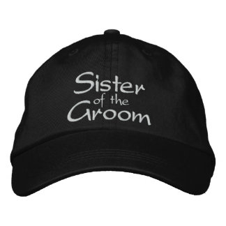 Brodée Soeur du Mariage brodé de la chambre Casquette