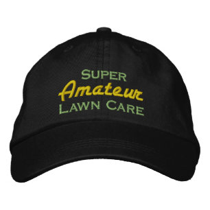 Brodée Soins de pelouse super amateur Casquette de baseba