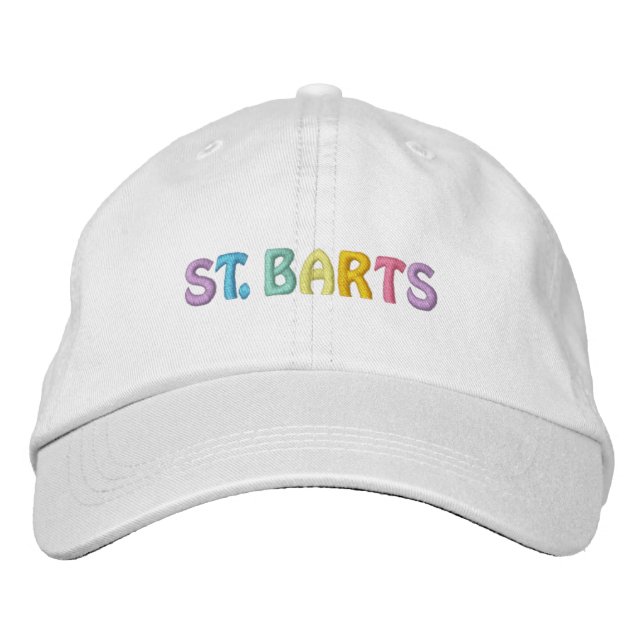 Brodée ST. Casquette BARTS (Devant)