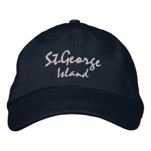 Brodée St. George Island Floride Casquette de baseball br