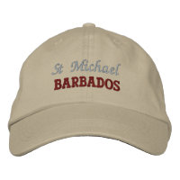St Michael, Barbade Casquette de baseball brodé