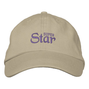 Brodée SUPER STAR Casquette (kaki)