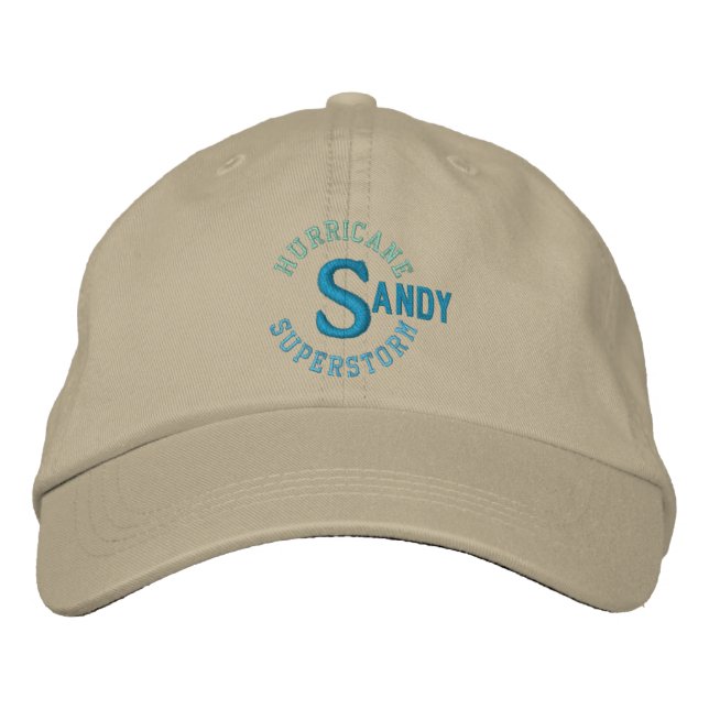 Brodée SUPERSTORM SANDY casquette (Devant)