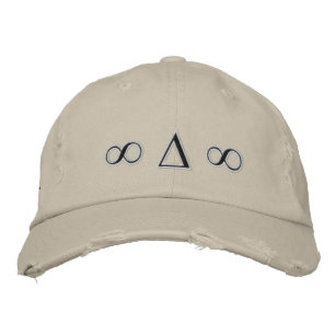 Brodée Symboles casquette en serrure