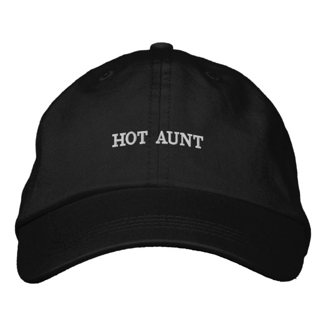 Brodée Tante Chaude Casquette de Baseball Brodé - Cadeau  (Devant)