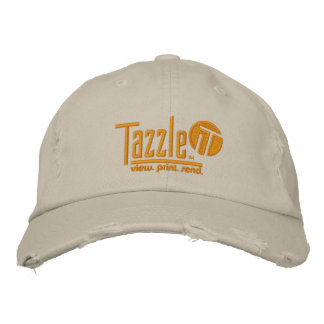 Brodée Tazzle Casquette en détresse