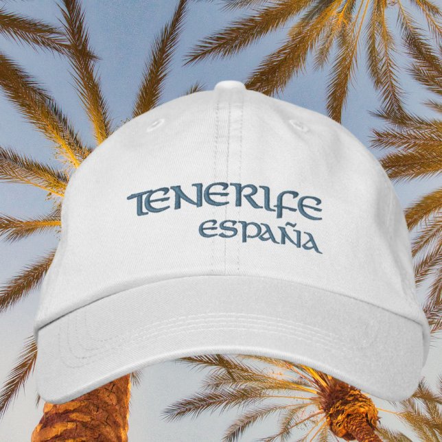 Brodée Tenerife España Espagne Plage Casquette brodé (Créateur téléchargé)