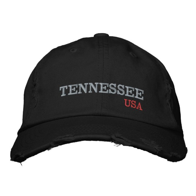 Brodée Tennessee USA Casquette brodé (Devant)