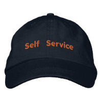 Texte imprimé libre-service Élégant Casquette d'ha