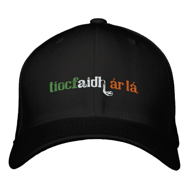 Brodée tiocfaidh ár lá casquette de baseball (Devant)