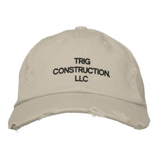 Brodée Trig Construction, LLC Casquette