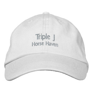 Brodée Triple J Horse Haven casquette brodé