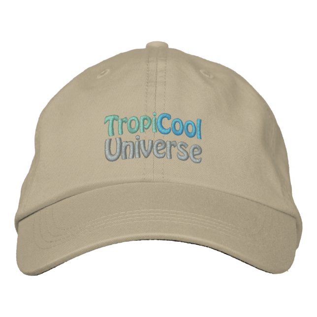 Brodée TropiCoolUniverse 5 casquette (Devant)