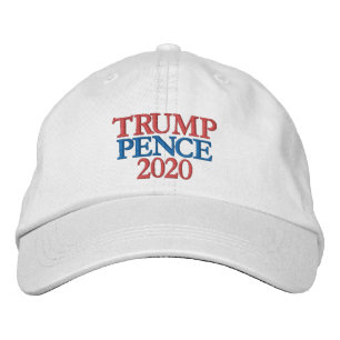 BRODÉE TRUMP PENCE 2020 CASQUETTE HOMME