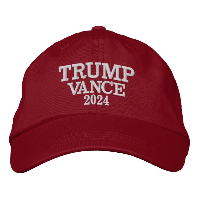 Brodée TRUMP VANCE 2024 Casquette brodé (Devant)