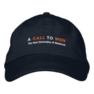 Brodée "Un appel casquette de baseball à hommes"