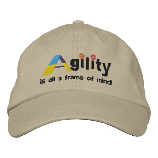 Brodée Un cadre de Casquette brodé d'esprit