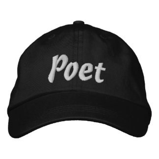 Brodée Un Casquette de poète !