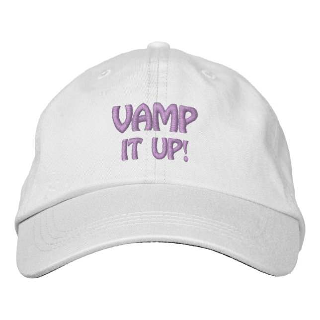 Brodée VAMP IT UP ! casquette (Devant)