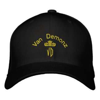 Brodée Van Demonz Gold Edition Casquette brodé