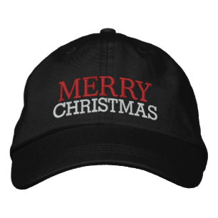 Brodée VENTE - Joyeux Casquette de Noël par SRF