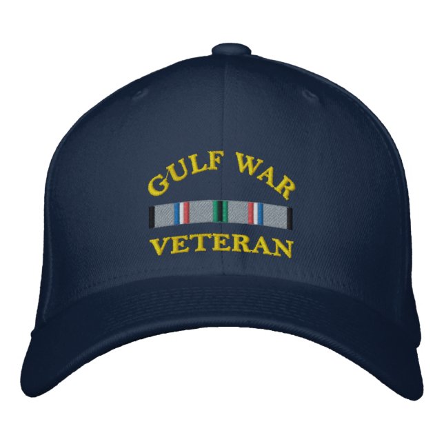 Brodée Vétérinaire de la guerre du Golfe Casquette brodé (Devant)