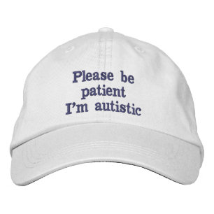 Brodée Veuillez être casquette patient