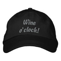 Vins d'heure ! Drôle Casquette brodé