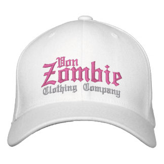 Brodée Von Zombie Casquette crâne 001Q