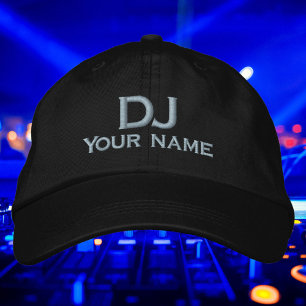Brodée Votre DJ nom tenue casquette Casquette brodé