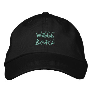 Brodée WAIKIKI BEACH casquette