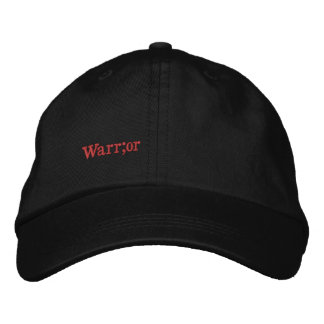 Brodée Warr ; ou casquette