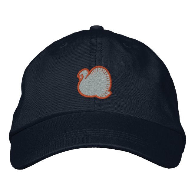 BRODÉE WEBSTER TURKEY DAY CASQUETTE (Devant)