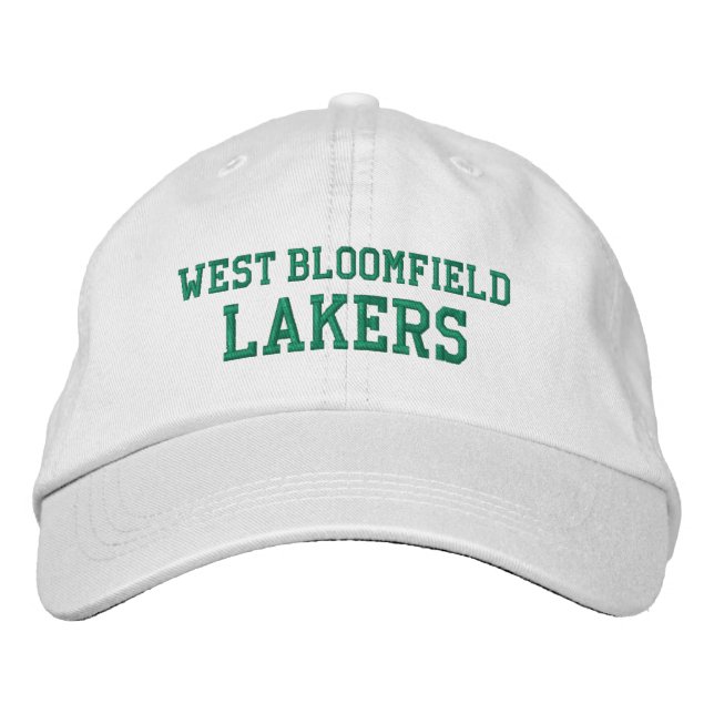 Brodée West Bloomfield High School Casquette brodé (Devant)