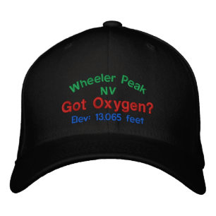 Brodée Wheeler Peak A Obtenu De L'Oxygène ? Casquette br