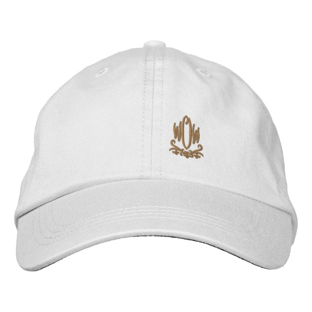 Brodée WOW / par : Opal01 Casquette en laine Flexfit brod (Devant)