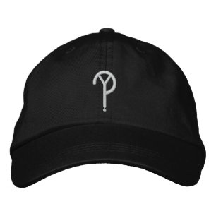 Brodée Y ?- Casquette de symbole - Noir (Les couleurs son