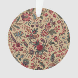 Broderie Florale Ancienne de Décoration d'Ameublem