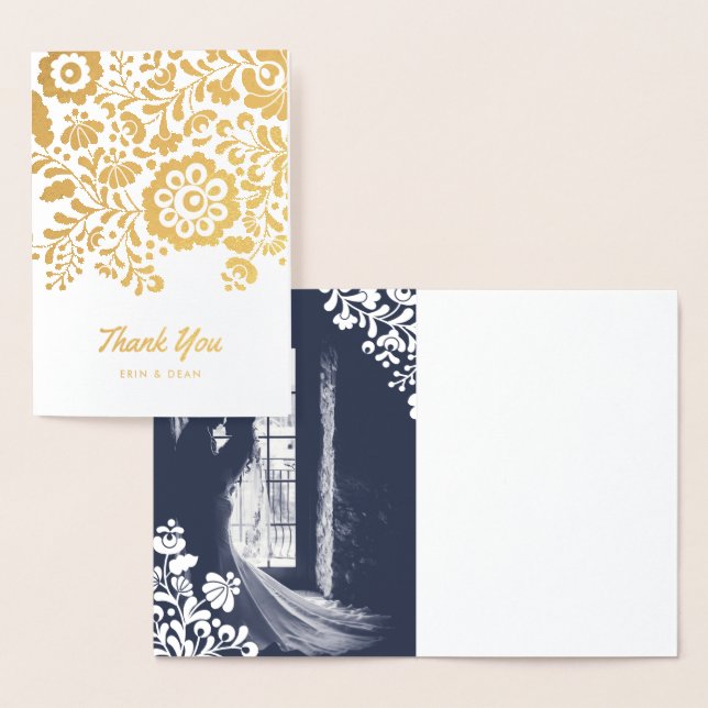 Broderie mexicaine Personnalisée en Carte photo in (Affichage)