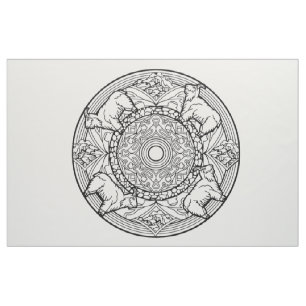 Brodez vos propres chèvres de tissu de mandala