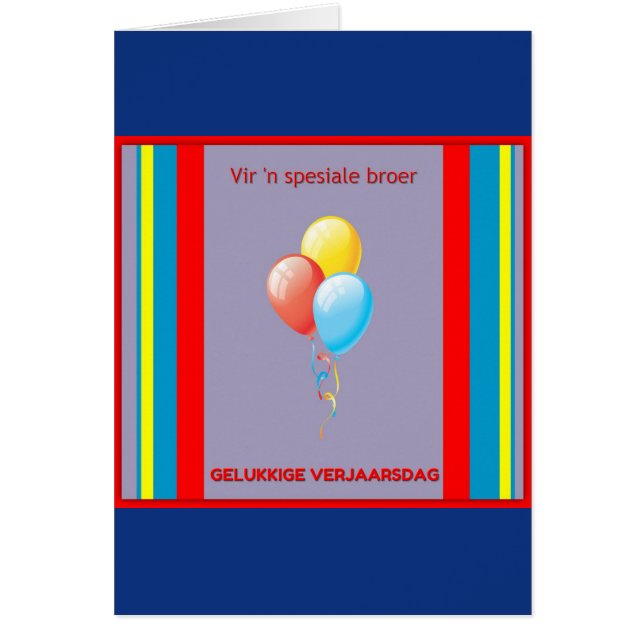 Broer de spesiale de n de Vir ' (Devant)