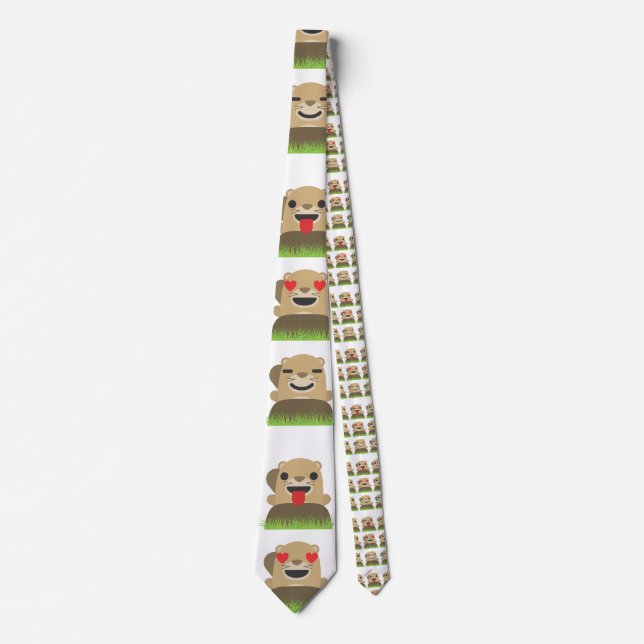 brog emojis homme necktie cravate (Devant)