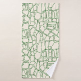 BROKEN green off white