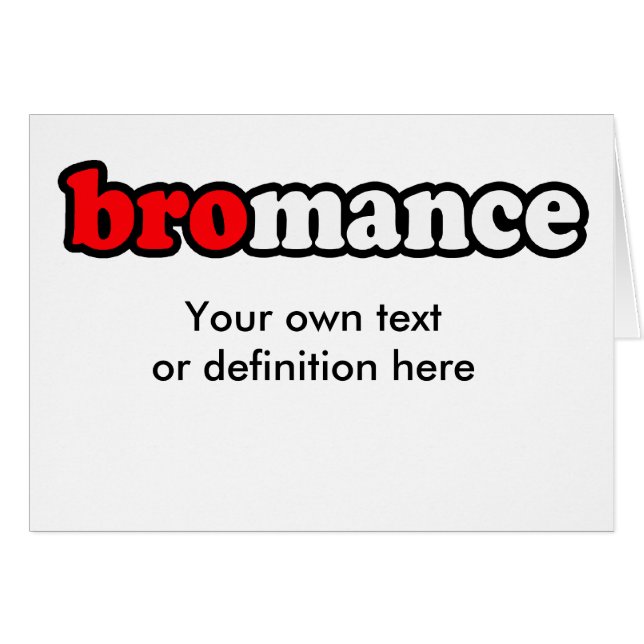 BROMANCE (Devant horizontal)