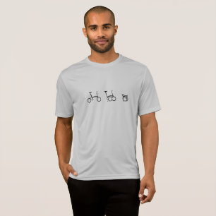 Brompton Folke Bicycle Sport Tec Tshirt