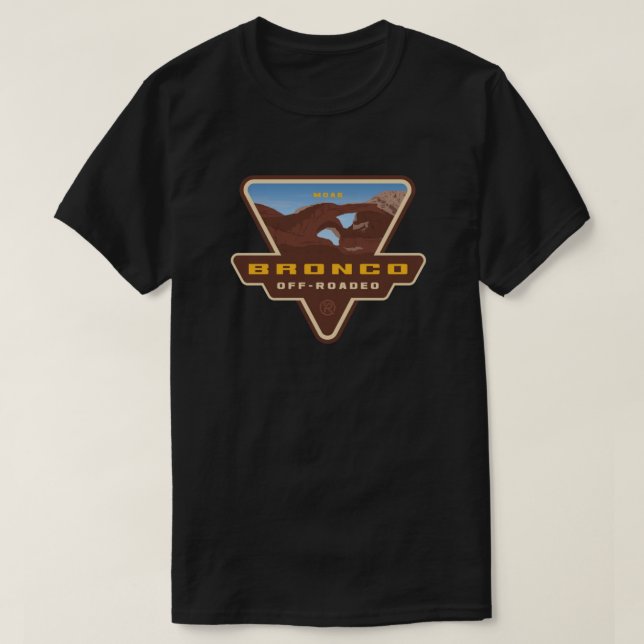 Bronco Off Roadeo Moab T-shirt classique (Design devant)