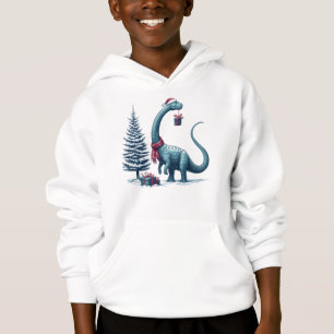 Brontosaurus dinosaure de Noël